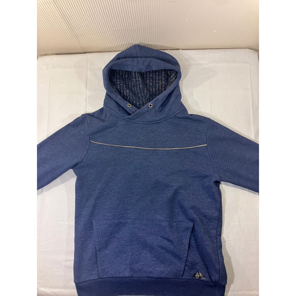 Ubi Workshop Hoodie Mens Size S Egyptian Hieroglyphs‎ Ubisoft Blue